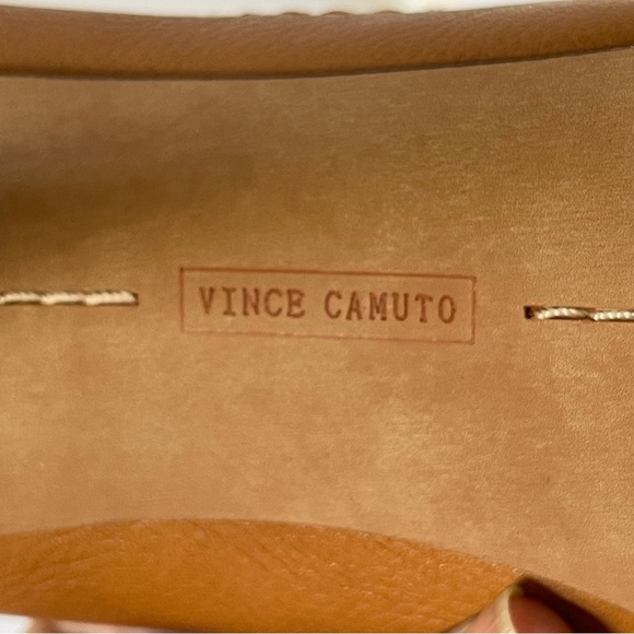 Vince Camuto 4” high heel shoes cognac leather Size 7 - Picture 6 of 10